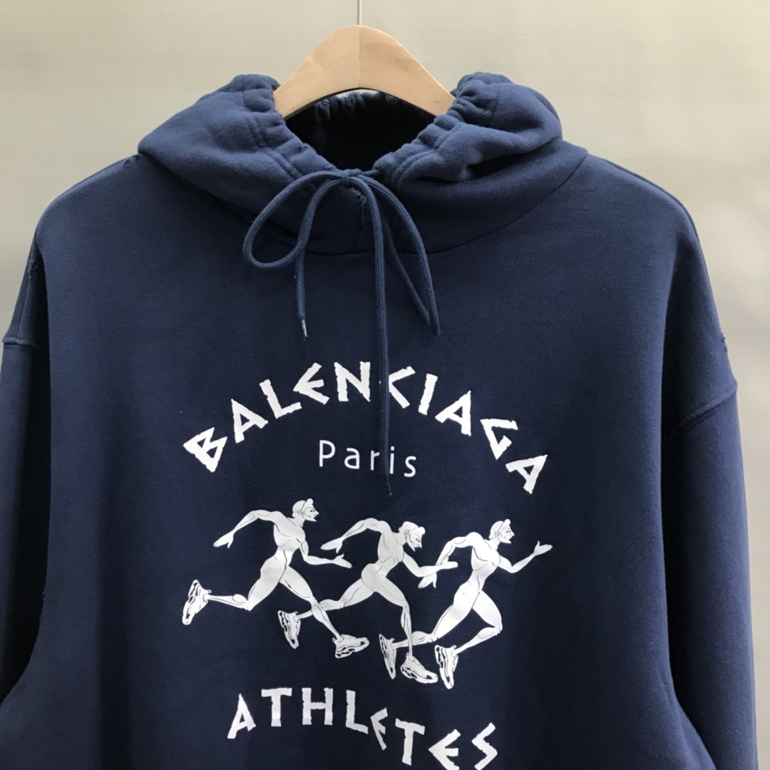 BLCG athlete running man hoodie