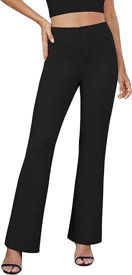 AERLEN Womens Bootcut Dress Pants
