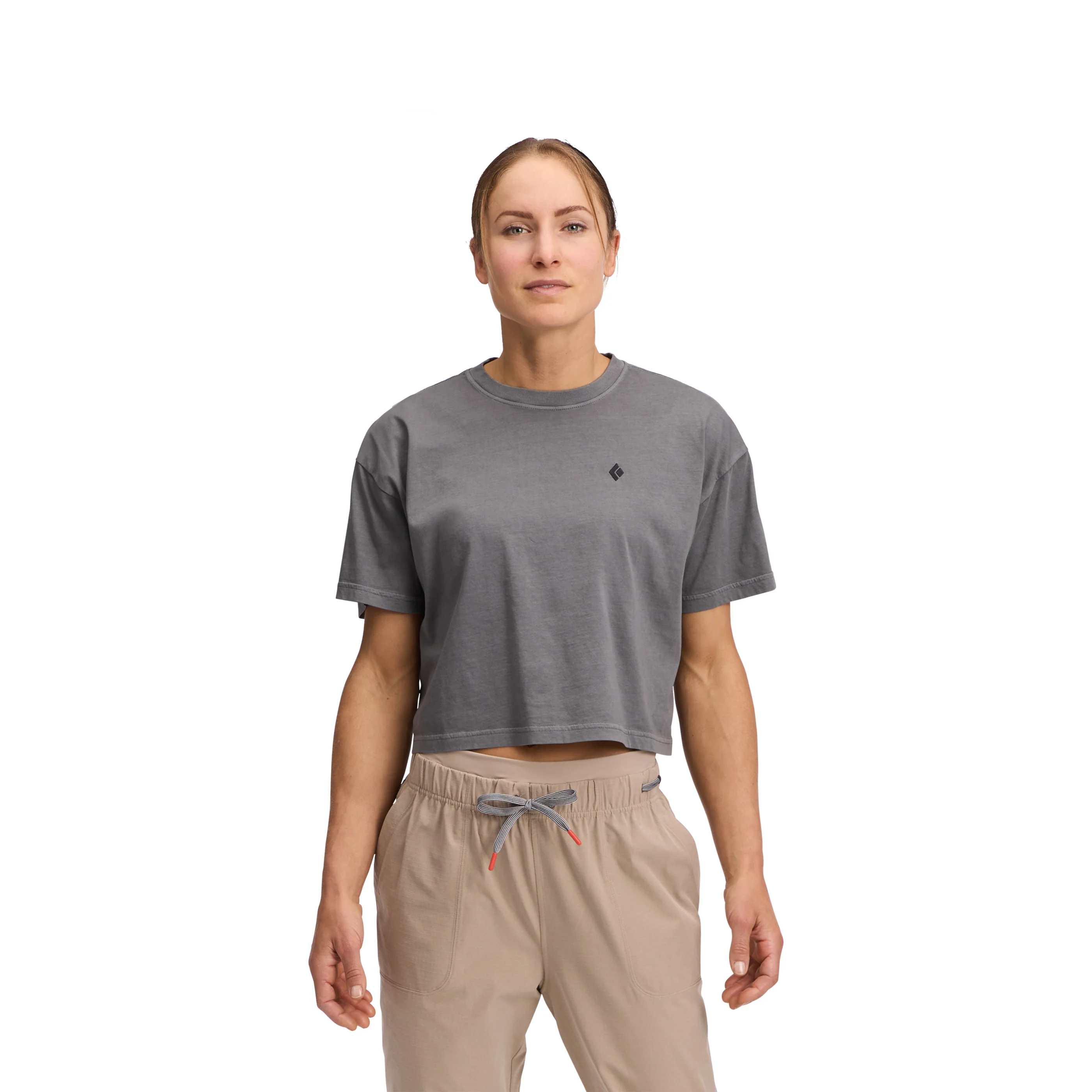 Women's Diamond Crop Short Sleeve Tee 2nds