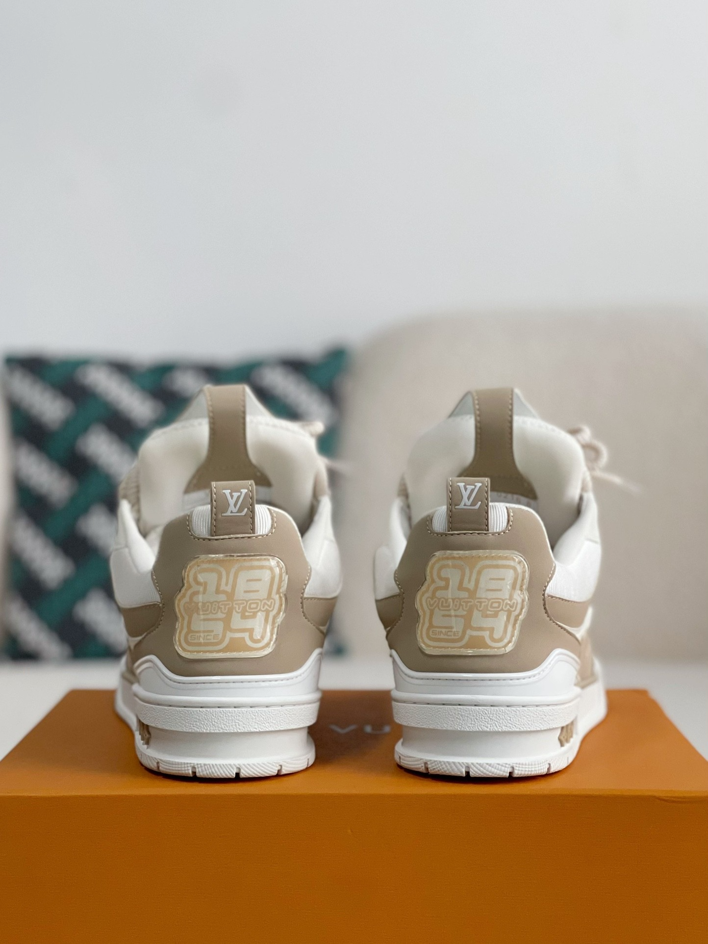 LV Skate Trainers ‘Beige’ – NICE SHOEUS