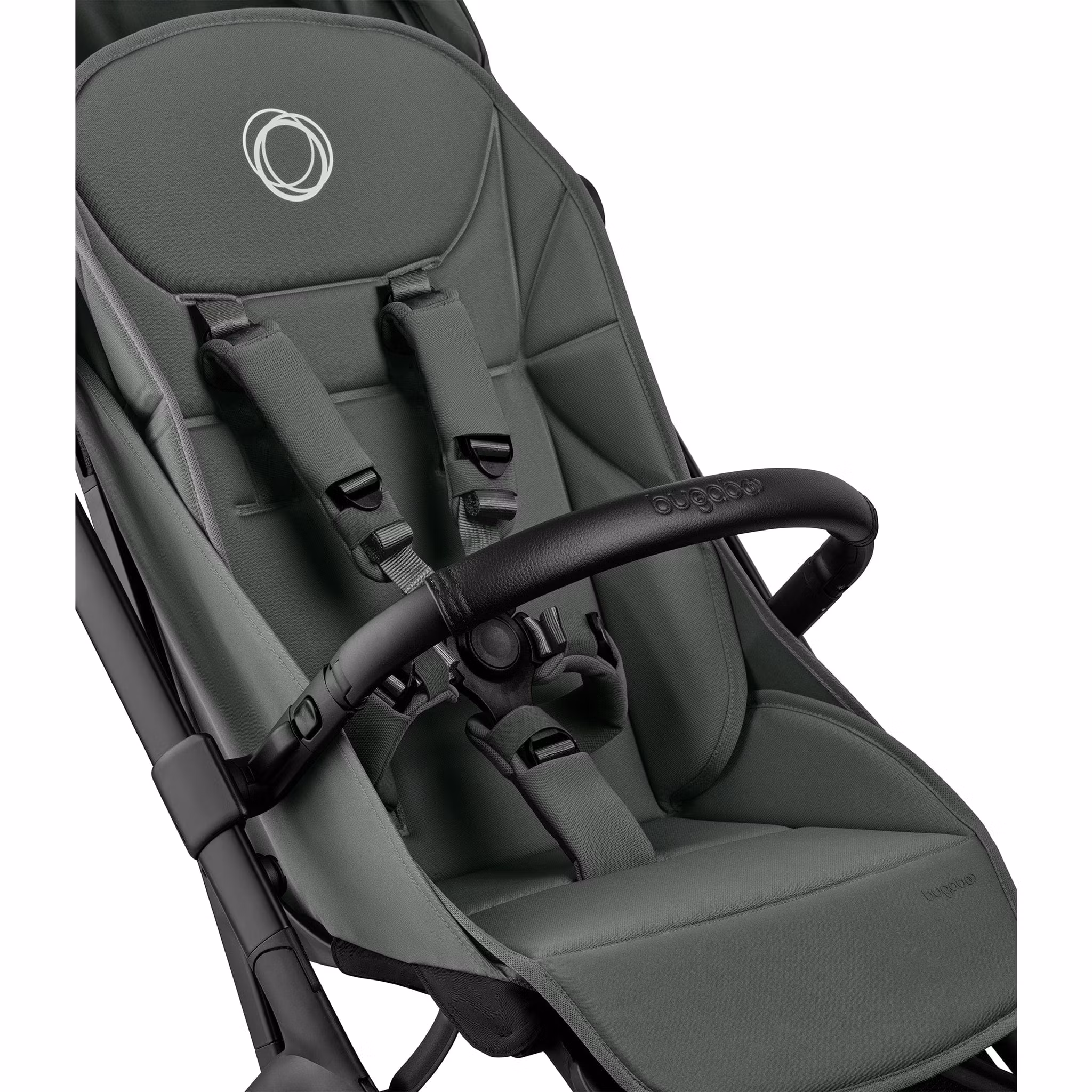 Bugaboo Butterfly 2 Complete Stroller + Bumper Bar Bundle - Black / Forest Green / Forest Green