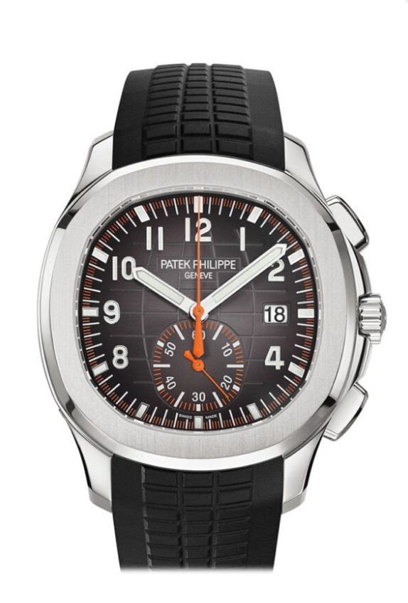 Patek Philippe Aquanaut Black Dial Automatic Men’s Chronograph Watch 5968A-001