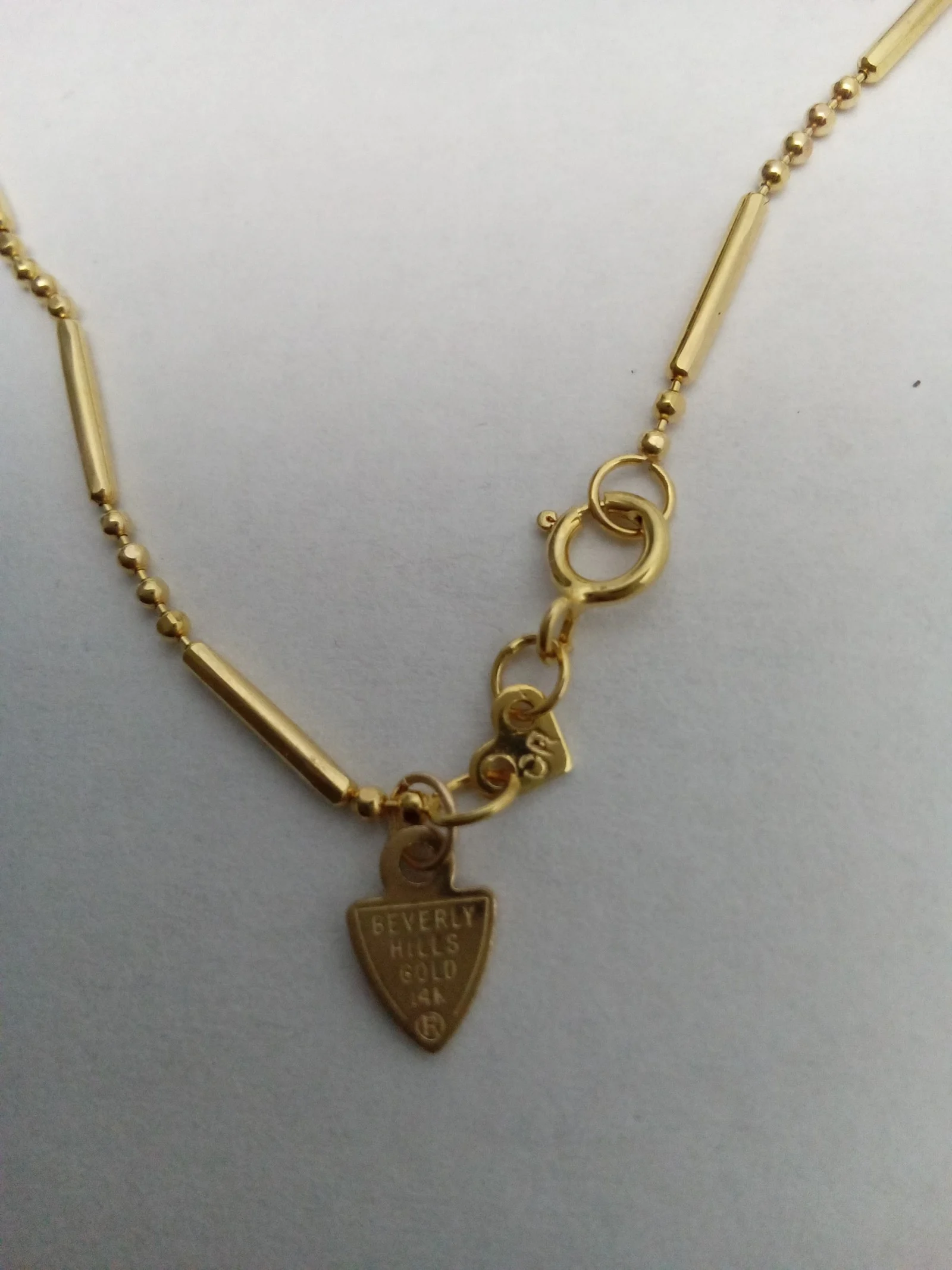 14K necklace