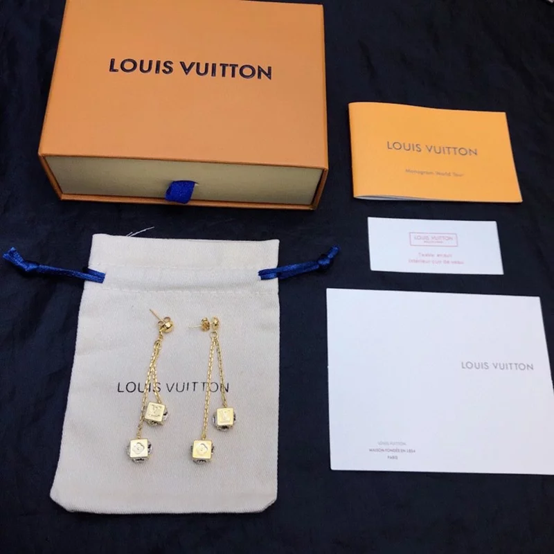Chains Stone-set Earrings ED-931338