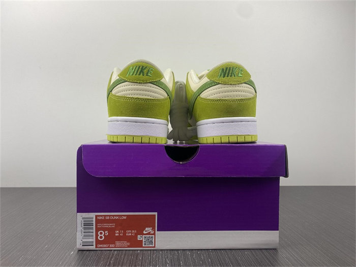 NK SB Dunk Low Green Apple DM0807-300