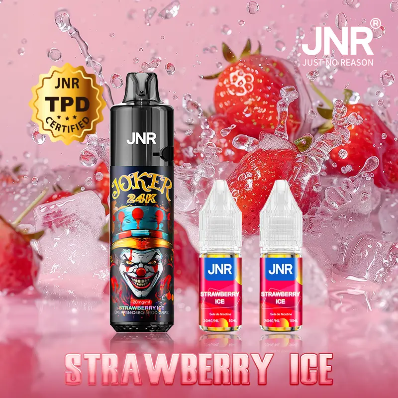 JNR Joker 24000 Puffs - Kit Pod Remplissable et Rechargeable - Vape Grok