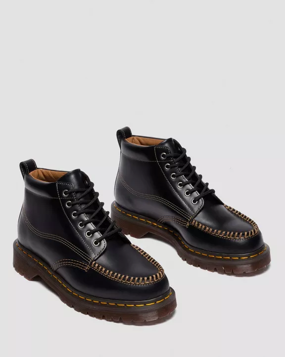 Lowell Chukka Moc Toe Leather Ankle Boots