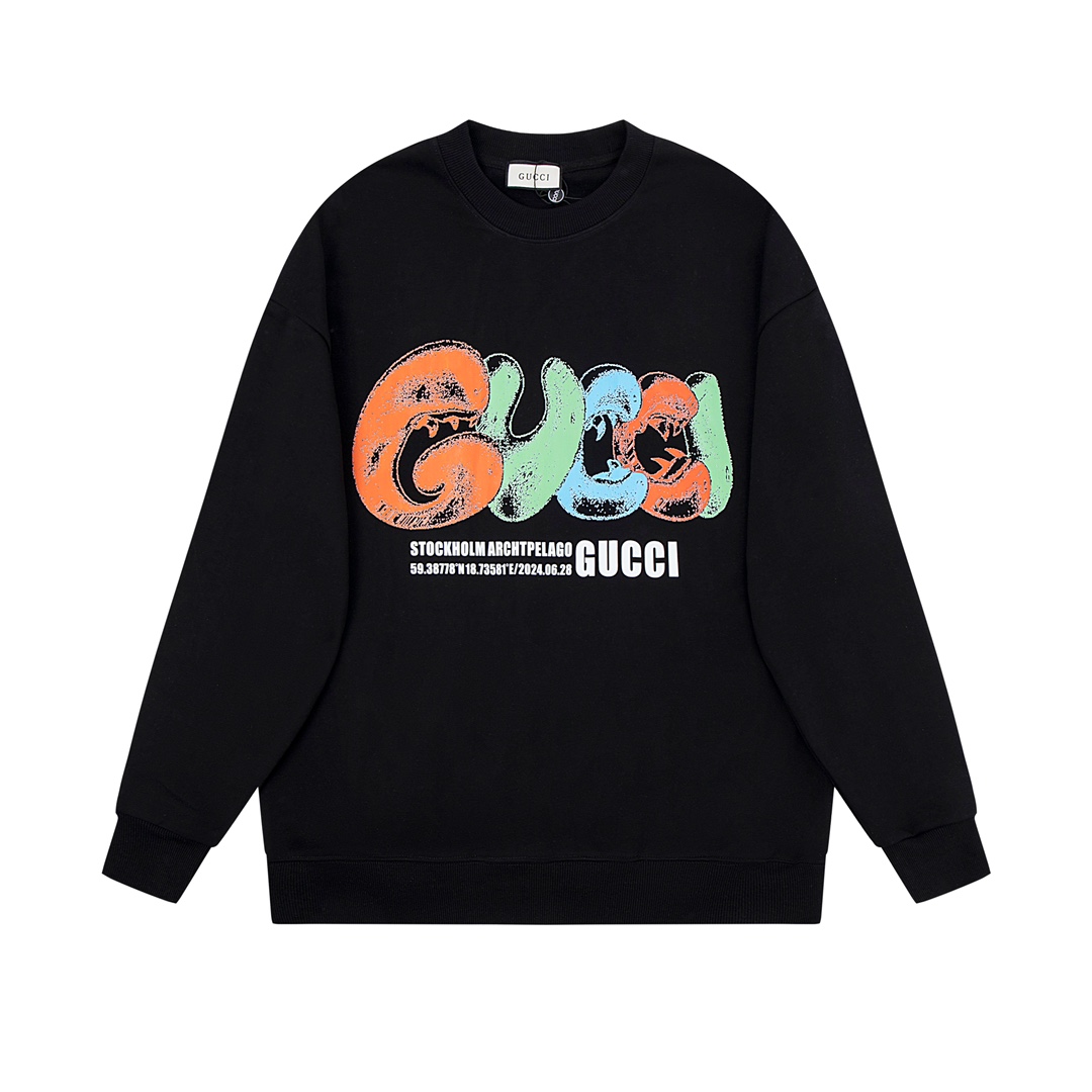 GUC Hoodies Black