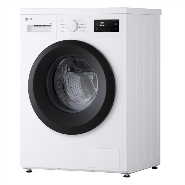 LG - Lavatrice F4NA10S8NWK SERIE A1 8 Kg Classe A-White
