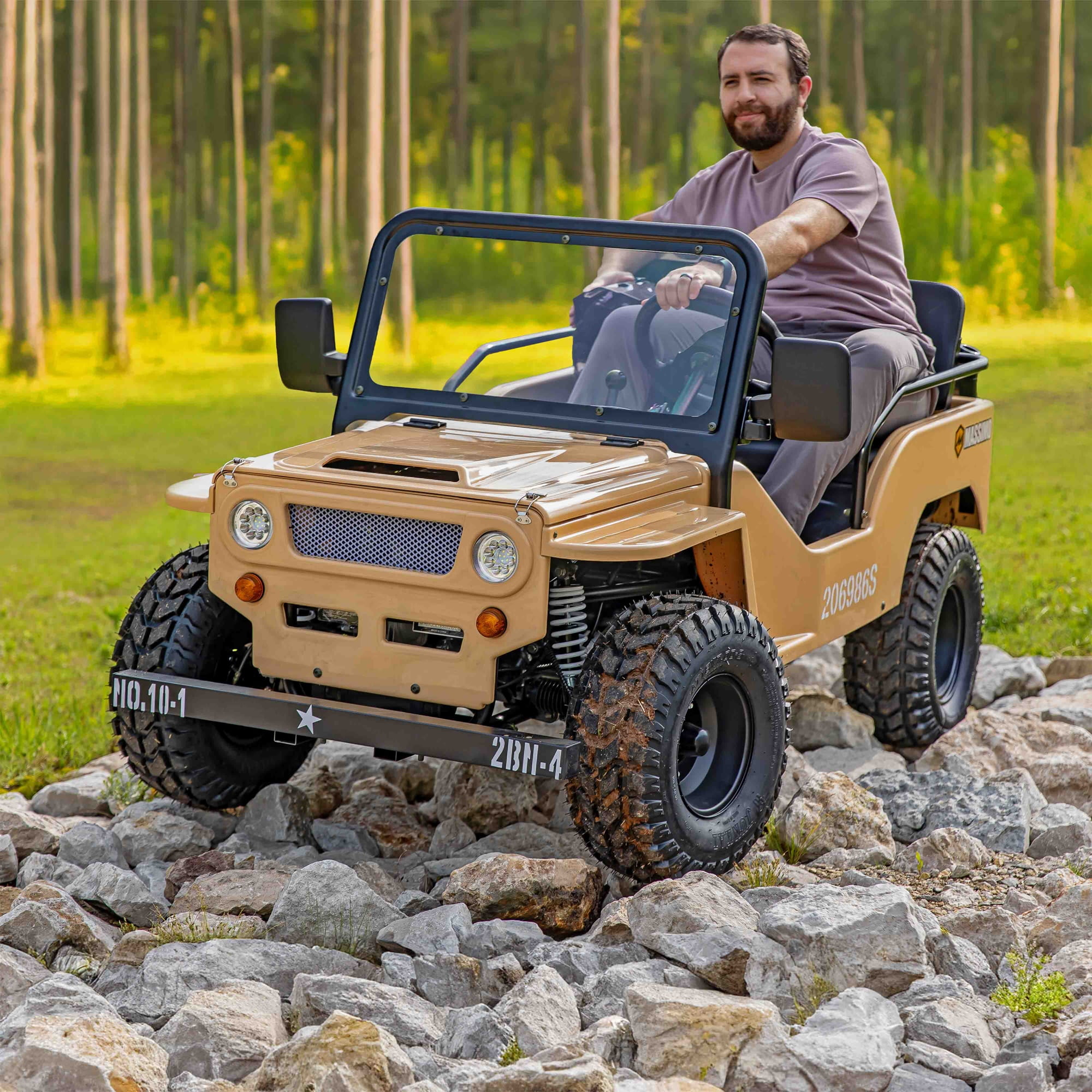 Massimo Mini 125cc | 4 Stroke 9HP 2WD (Go Kart) (Green)