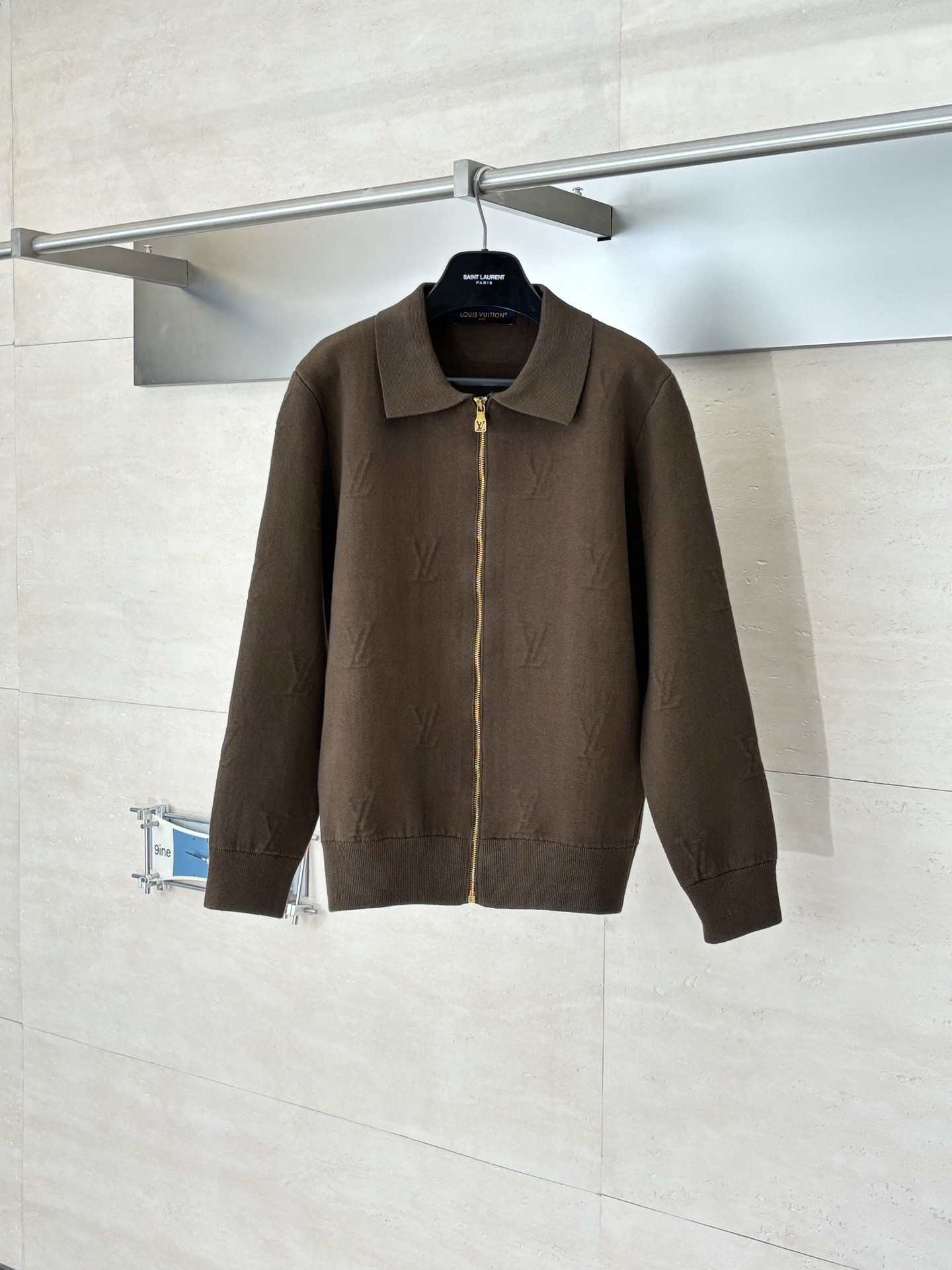 LV Zip knit jacket