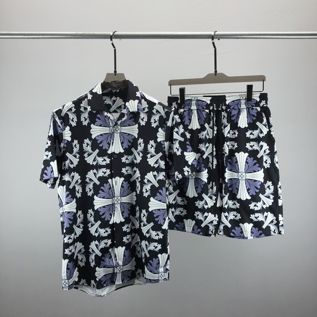 Chrome H Two-piece suit