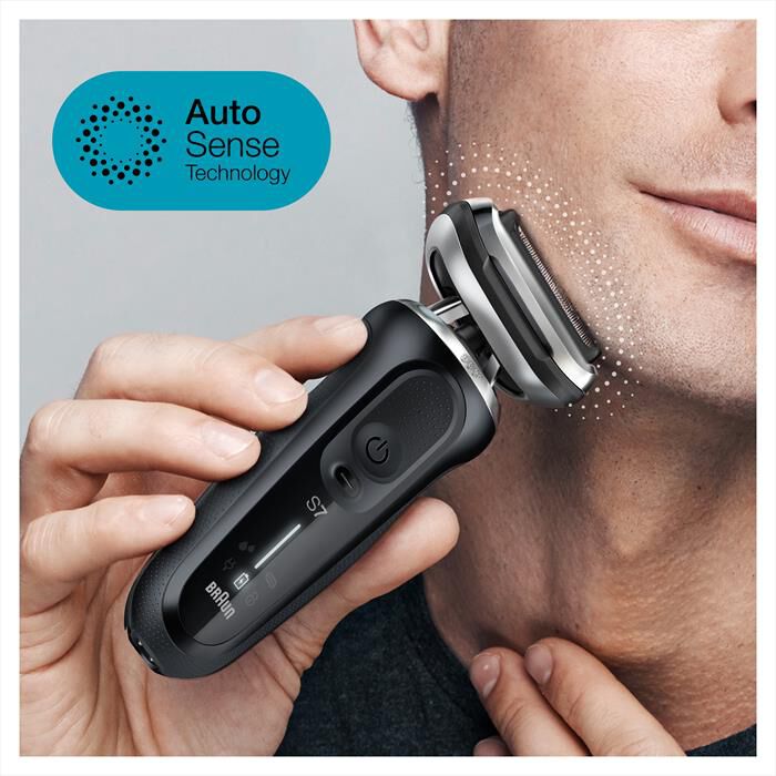 BRAUN - Rasoio Elettrico Uomo SERIES 7 71-N1000S Flex 360°-NERO