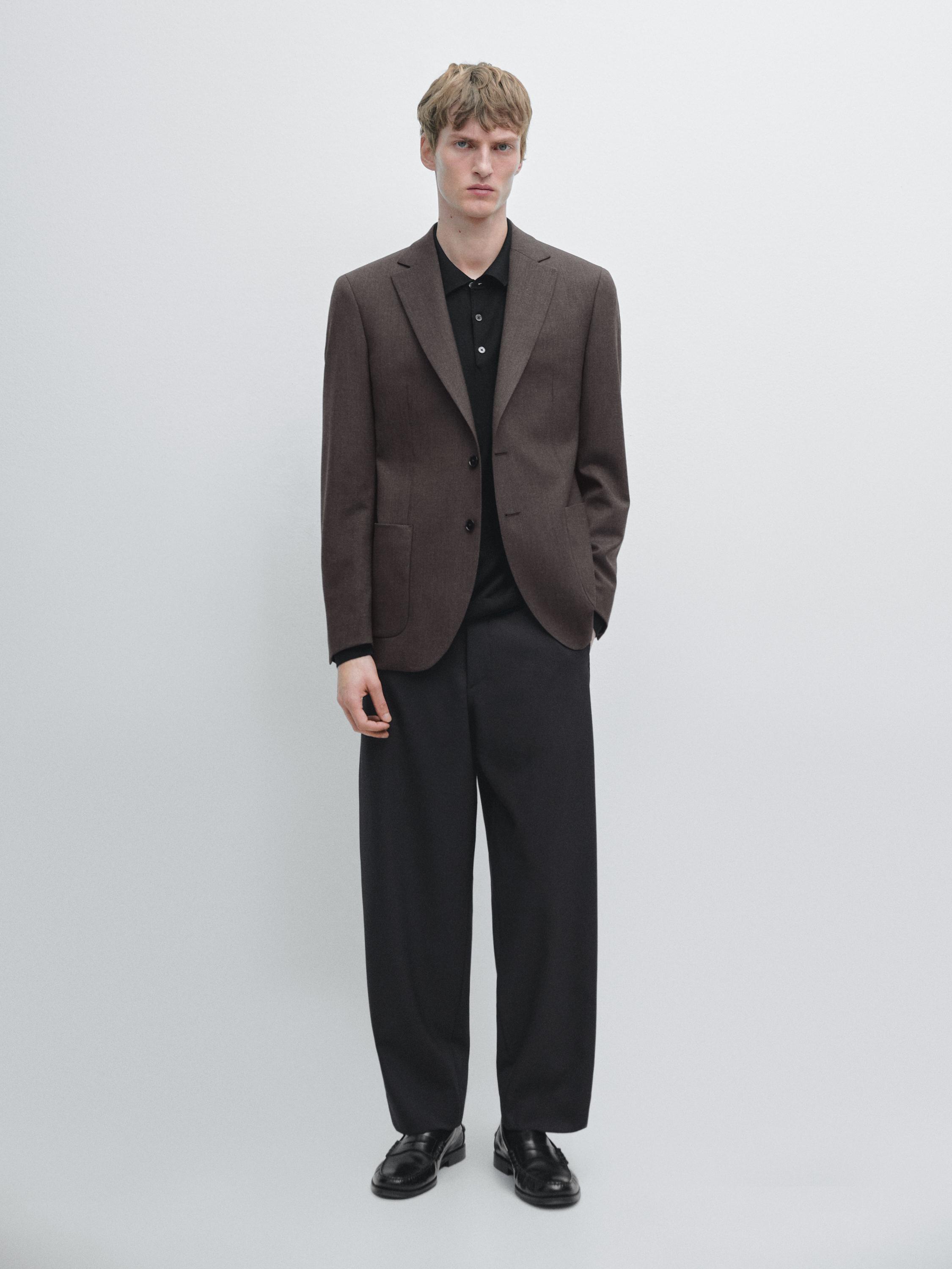 Americana tailored 100% lana