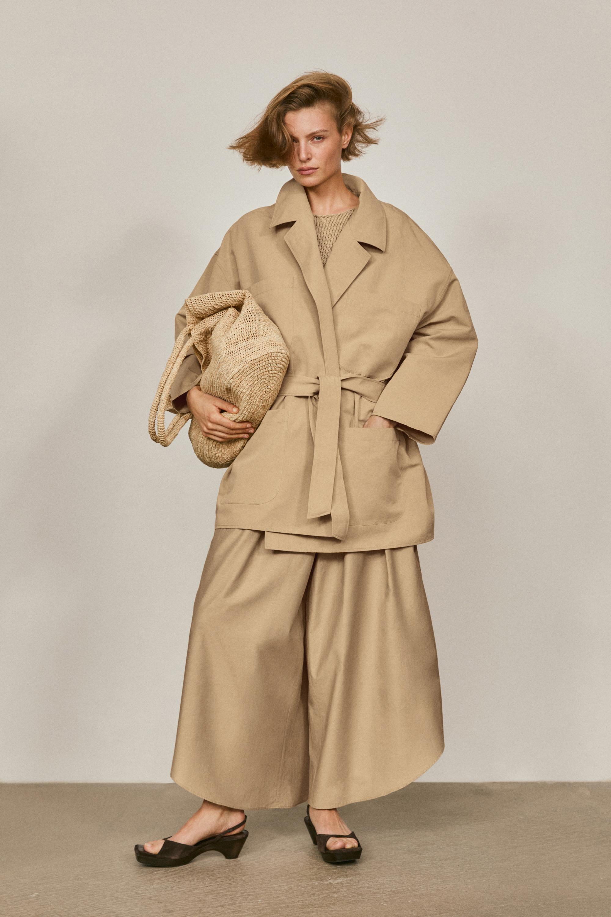 Chaqueta oversize algodón lino - LIMITED EDITION