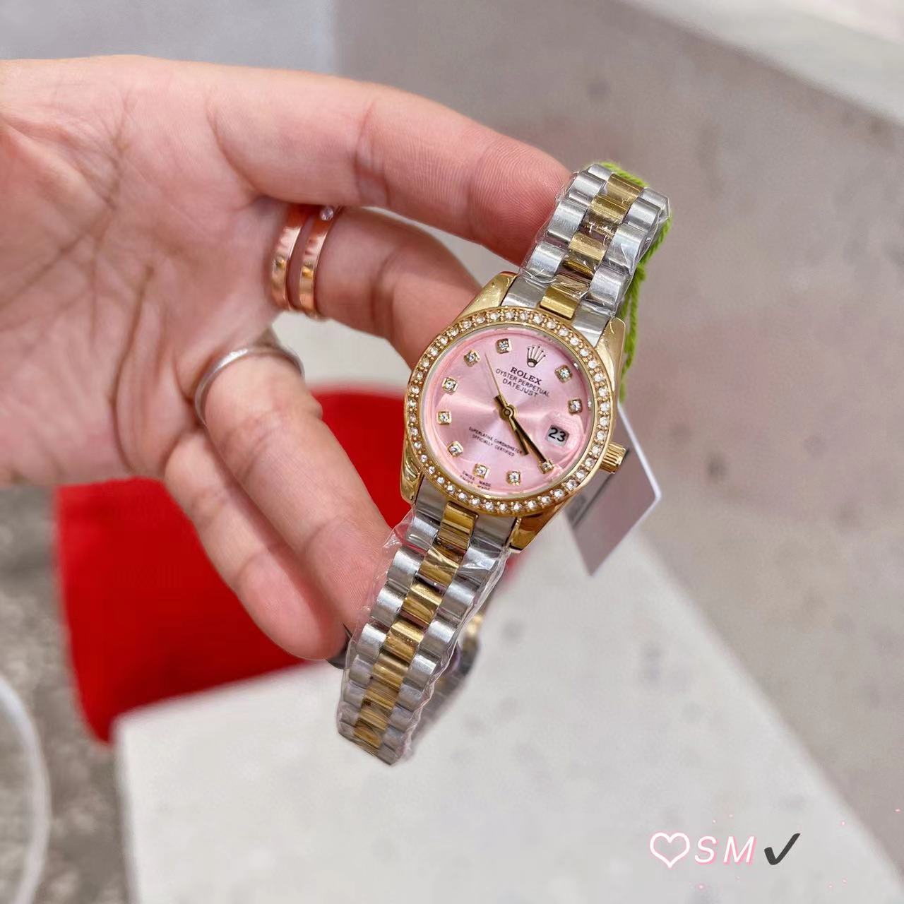 Classic Watch with Metal straps WB-7180011