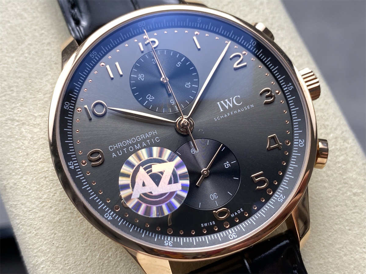 IWC Portugieser Rose Gold Replica – AZ Factory 40.9mm Portuguese Chronograph Luxury Watch