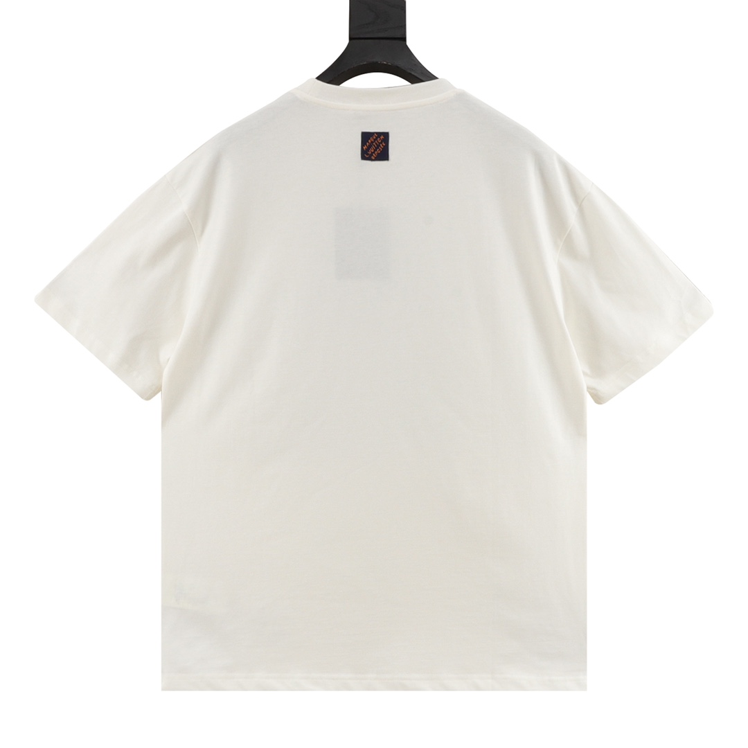 LV Logo lettering T-shirt
