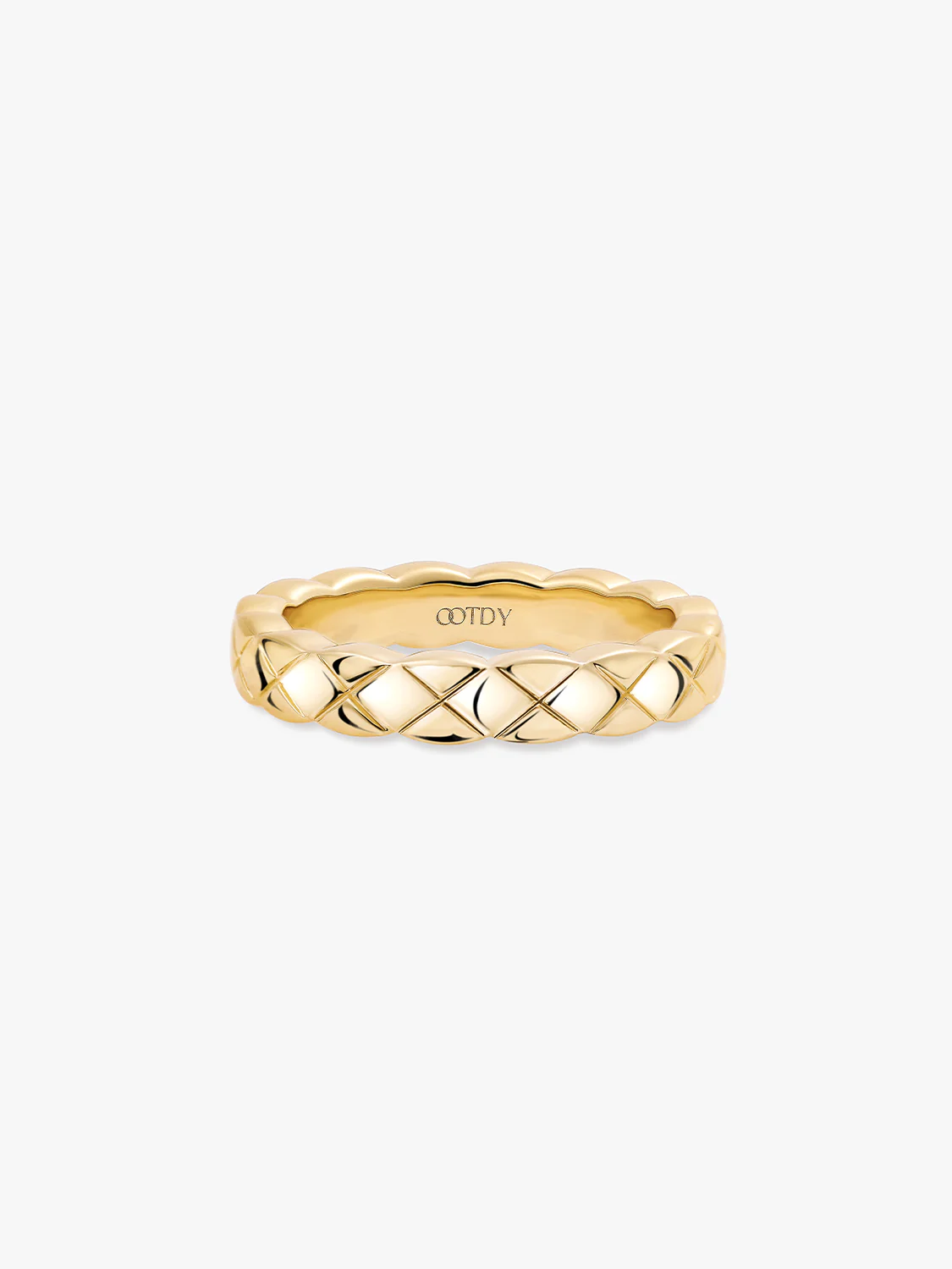 Wavy Quilted Ring
