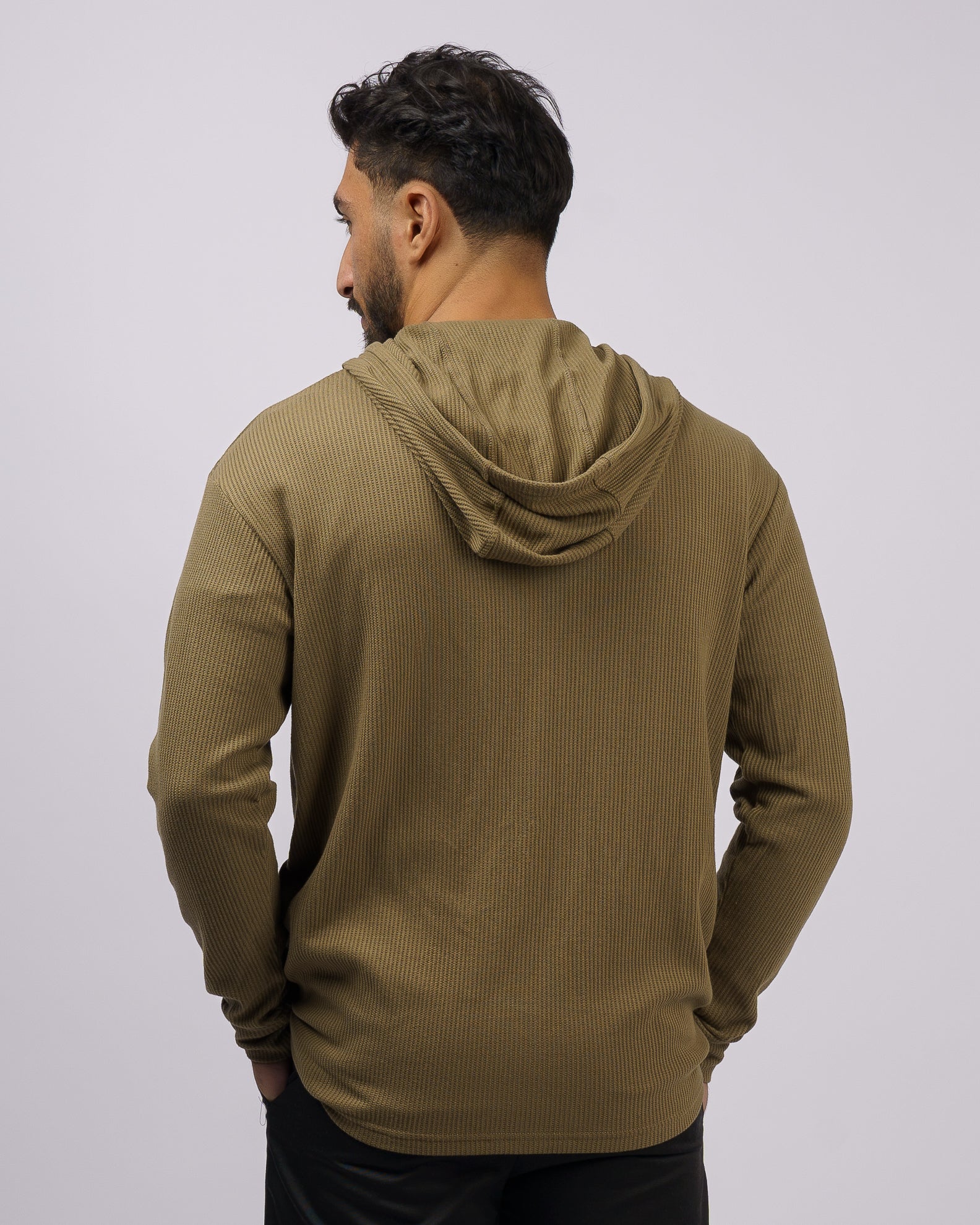 Tahoe Hooded Waffle Knit