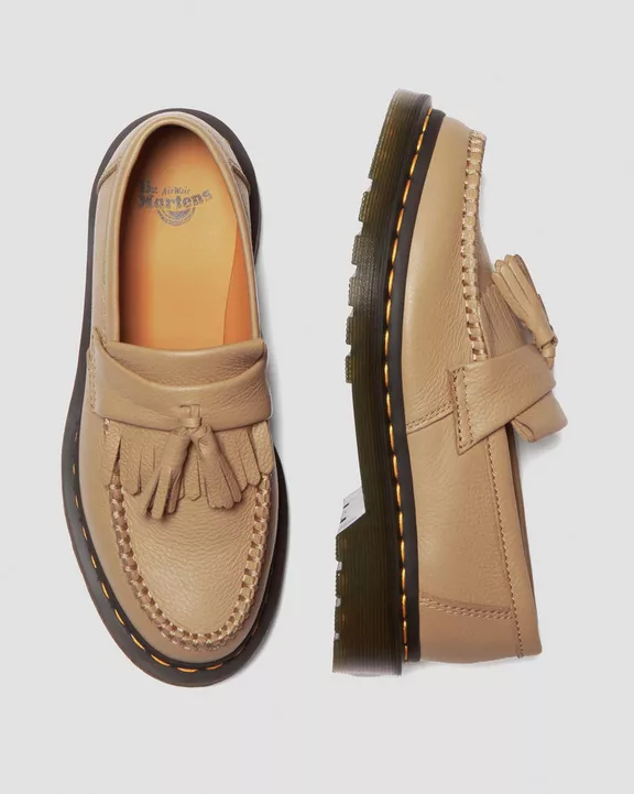 Adrian Virginia Leather Tassel Loafers