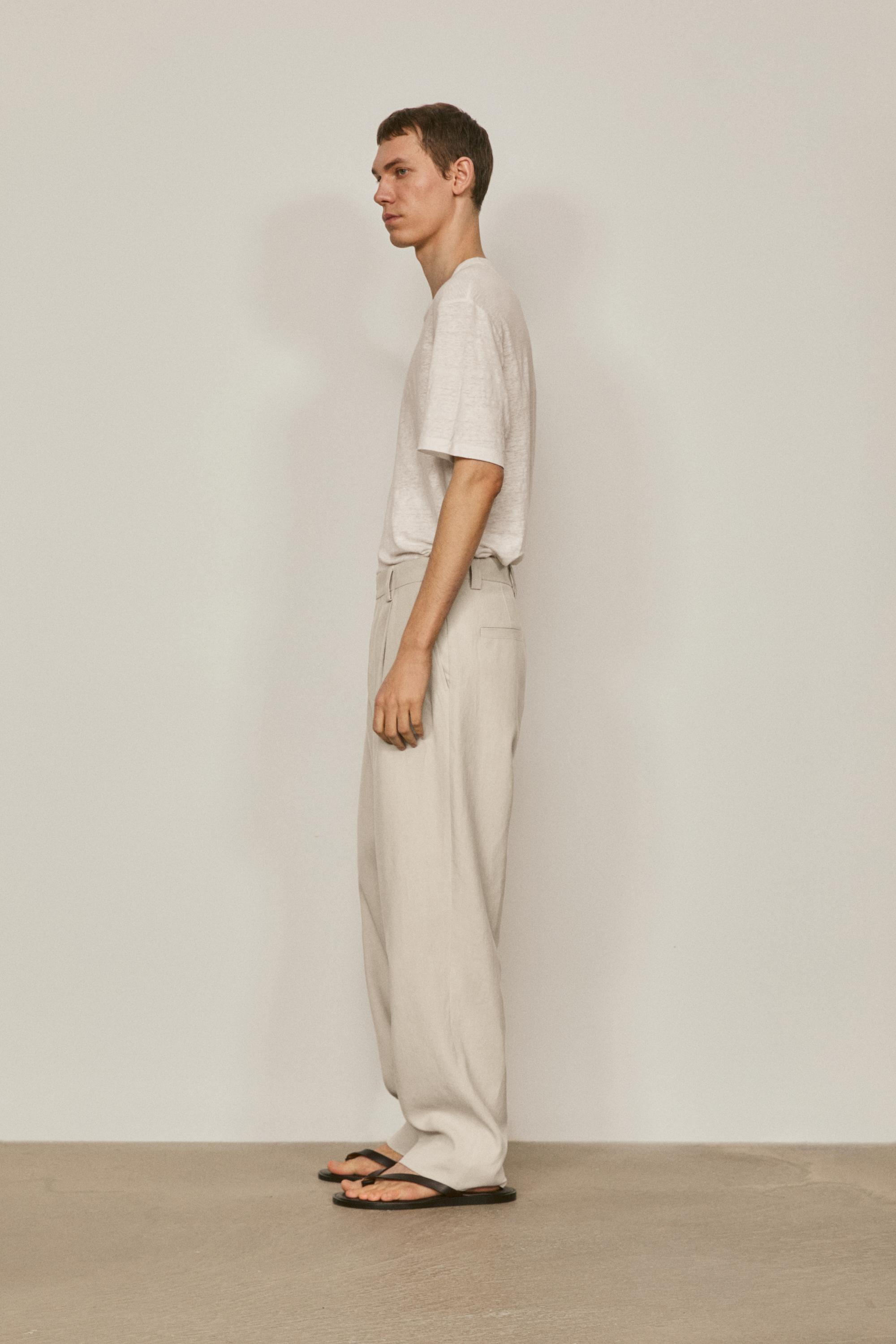 Pantalón traje 100% lino - LIMITED EDITION