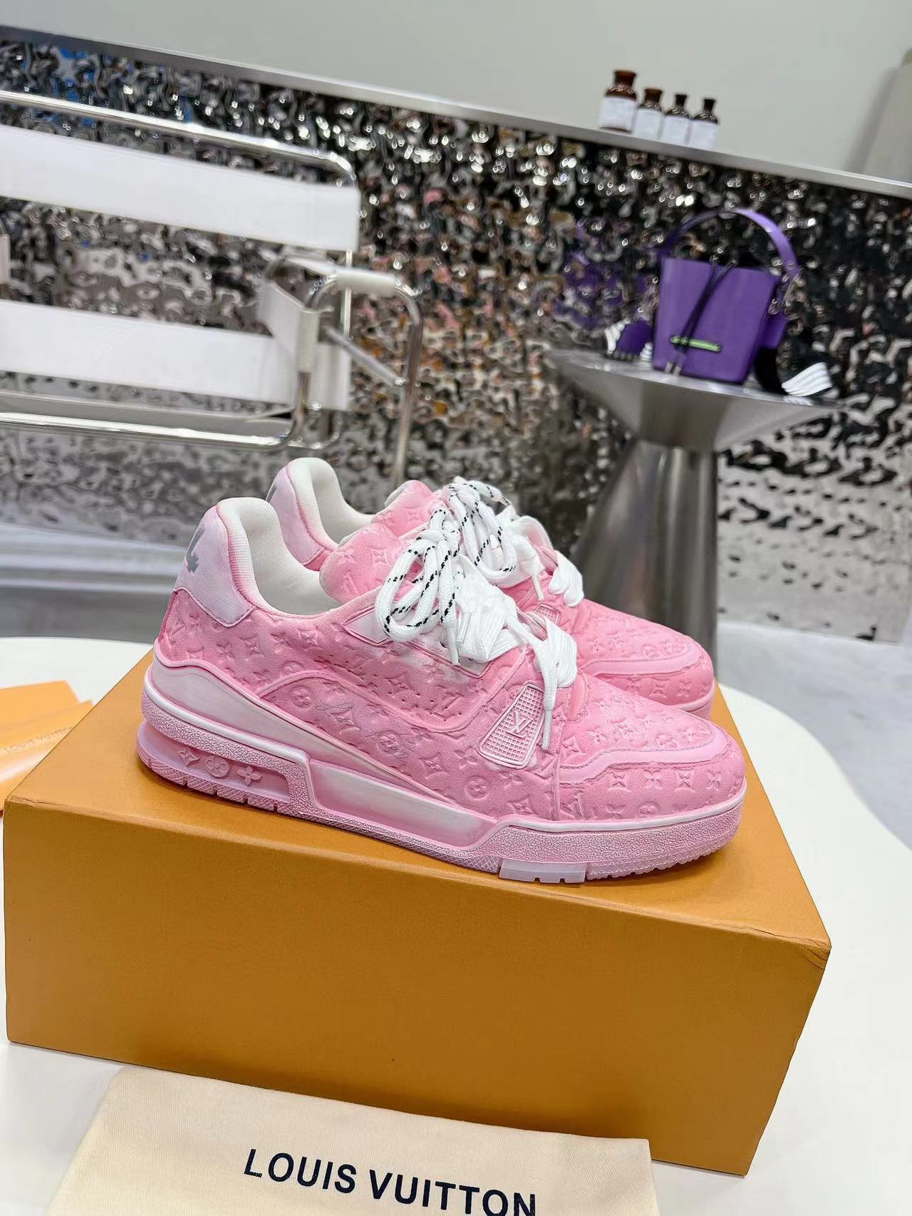 Classic Top quality Pink casual shoes LX-872166