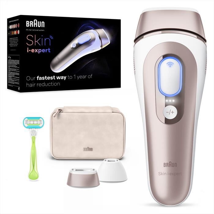 BRAUN - LUCE PULSATA PL7147-BIANCO/BRONZO