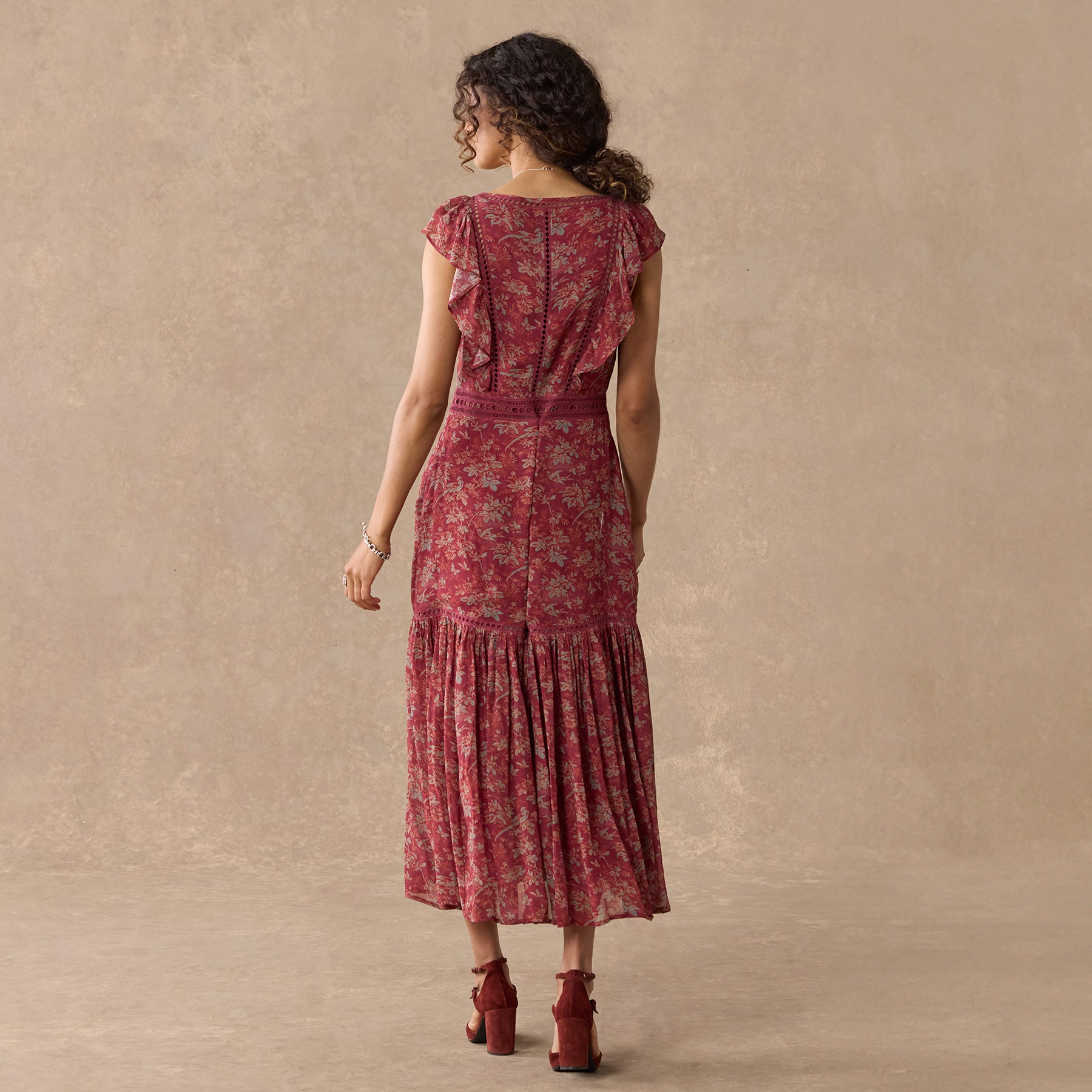 Harvest Florals Dress, Petite | Sundance Outlet