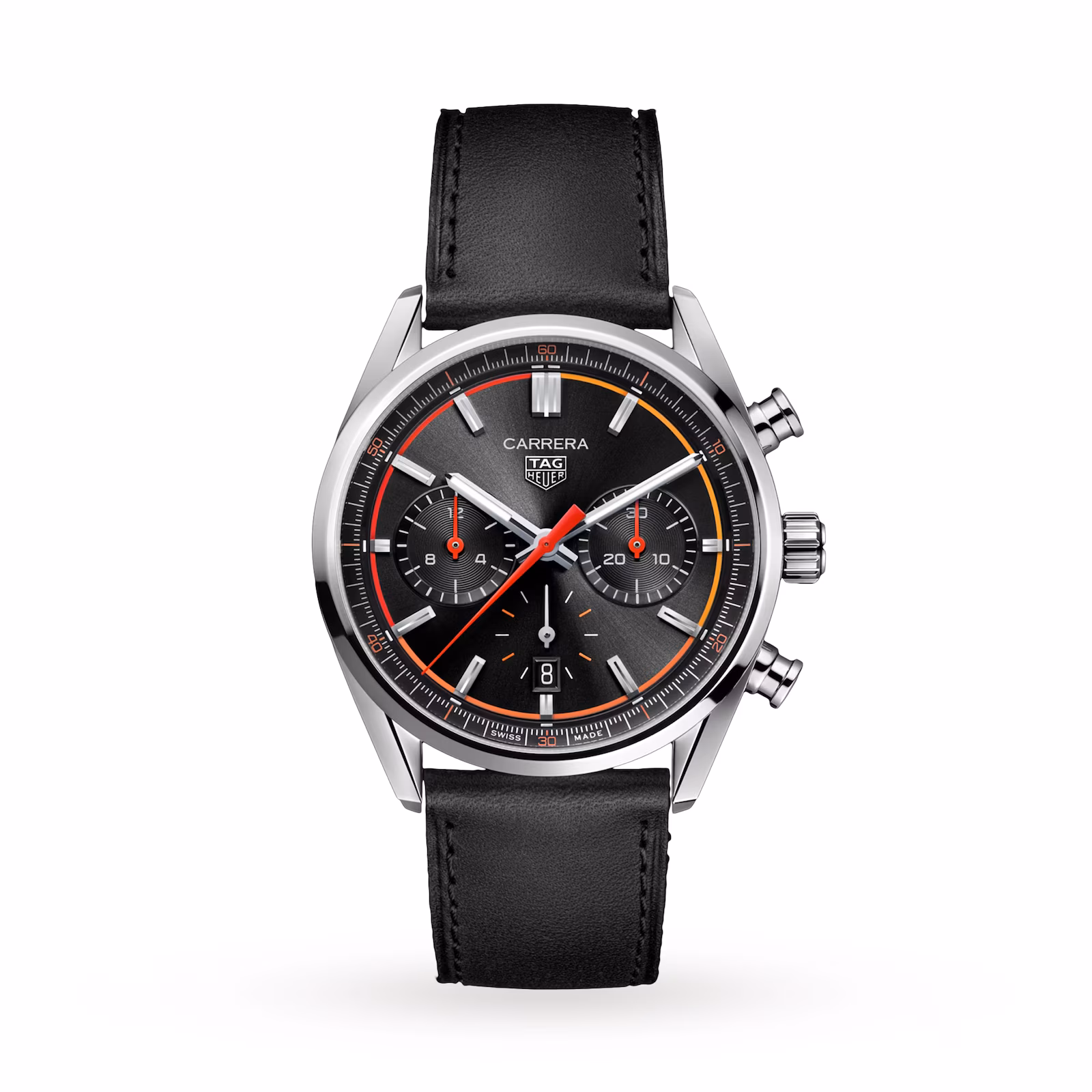 TAG Heuer Carrera Chronograph 42mm Mens Watch Black CBN201C.FC6542