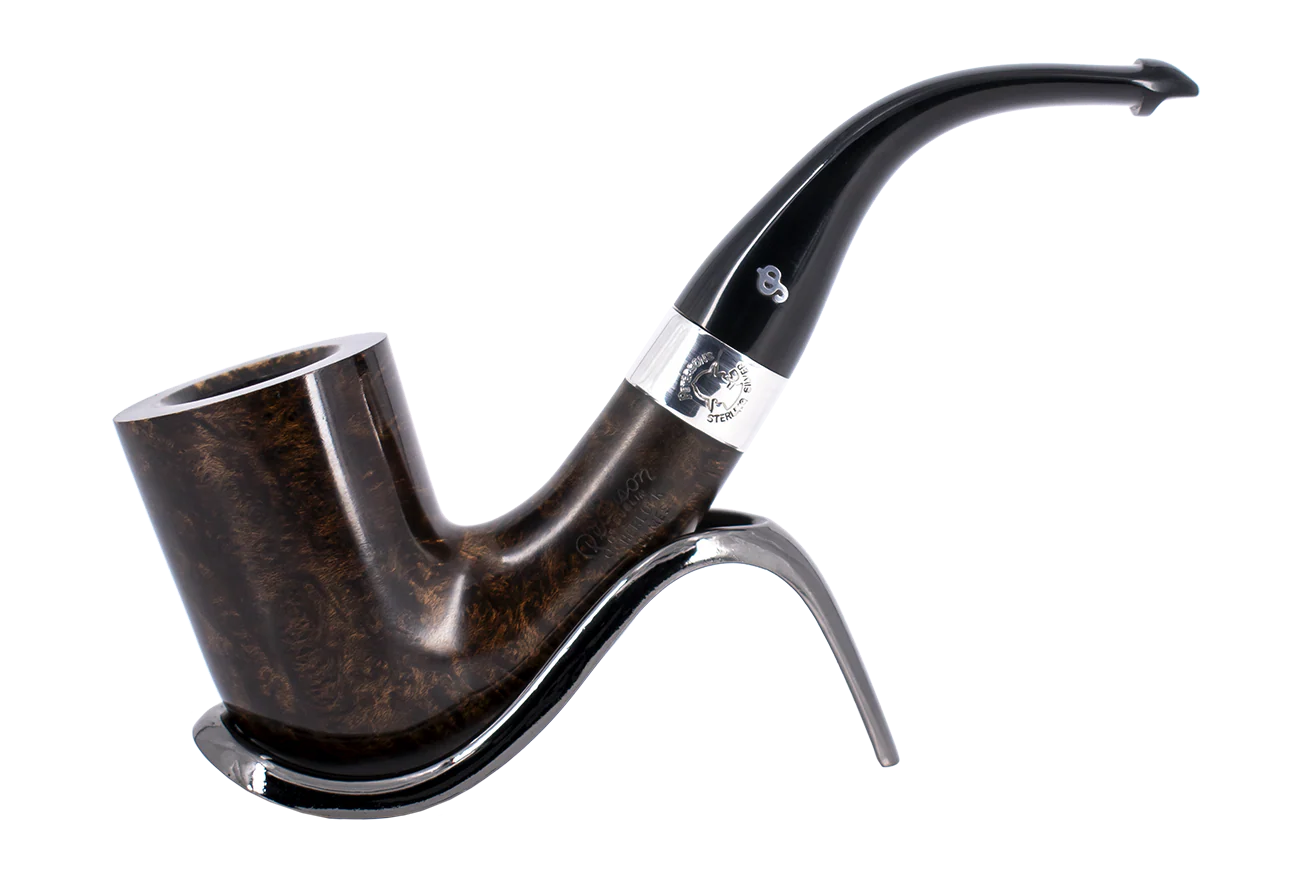 Peterson of Dublin Sherlock Holmes Briar Smoking Pipe - Dark Series Rathbone