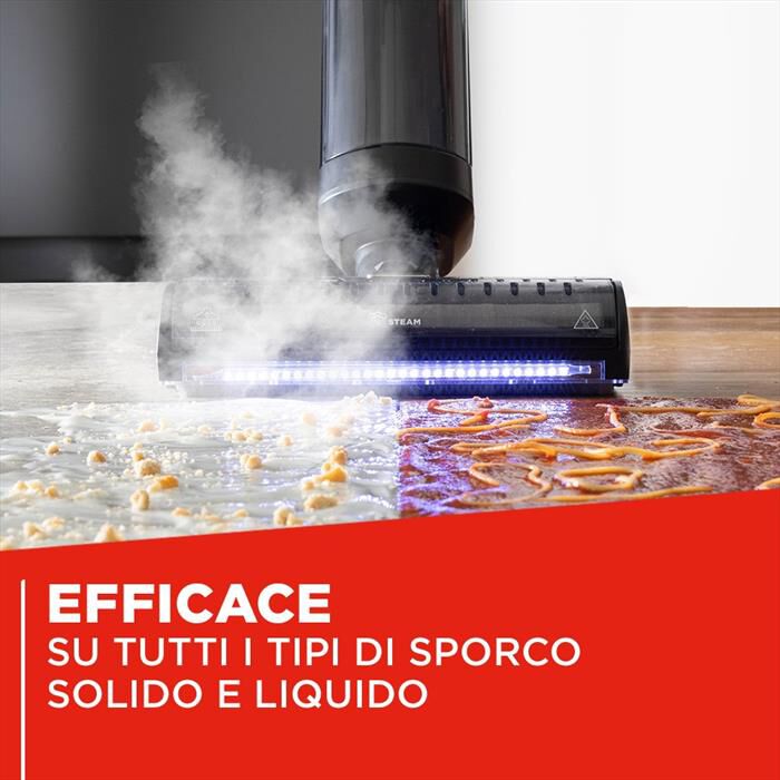 POLTI - Lavapavimenti ROLLYSTEAM WD40C-Nero