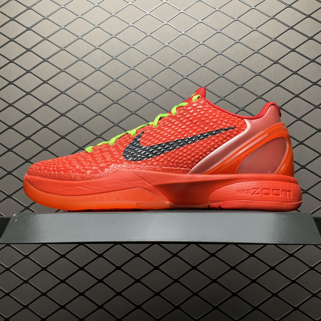 NK Kobe 6 Protro Reverse Grinch  FV4921-600