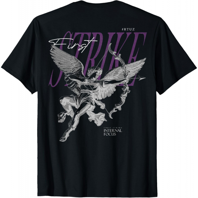 Back Print Y2K Aesthetic Streetwear Fashion Women Men Angel T-Shirt