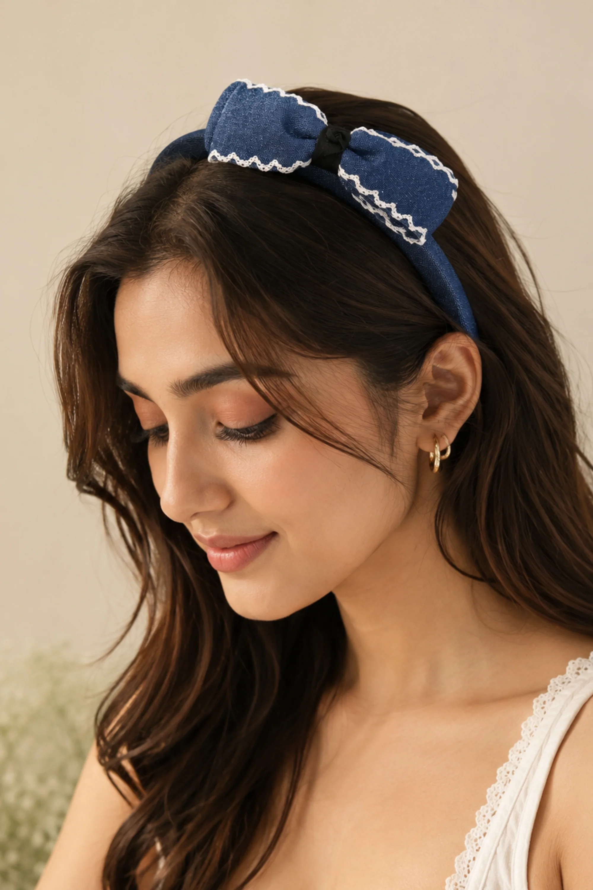 Belle Lace Bow Hairband