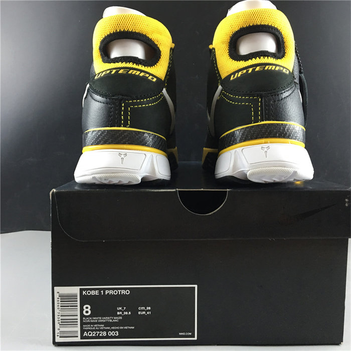 NK Kobe 1 Protro Black Maize AQ2728-003
