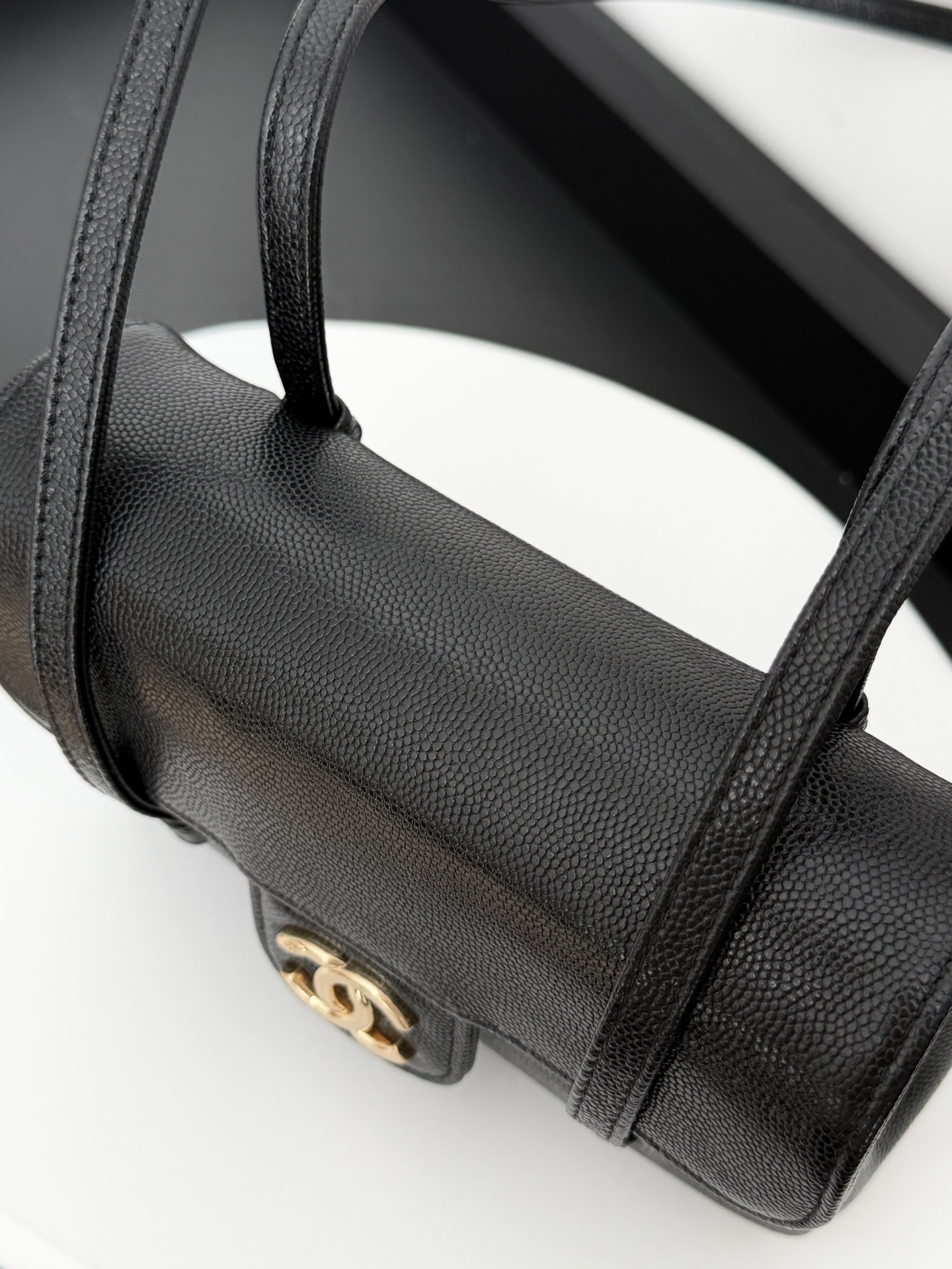 Chanel Leather Strap Bag