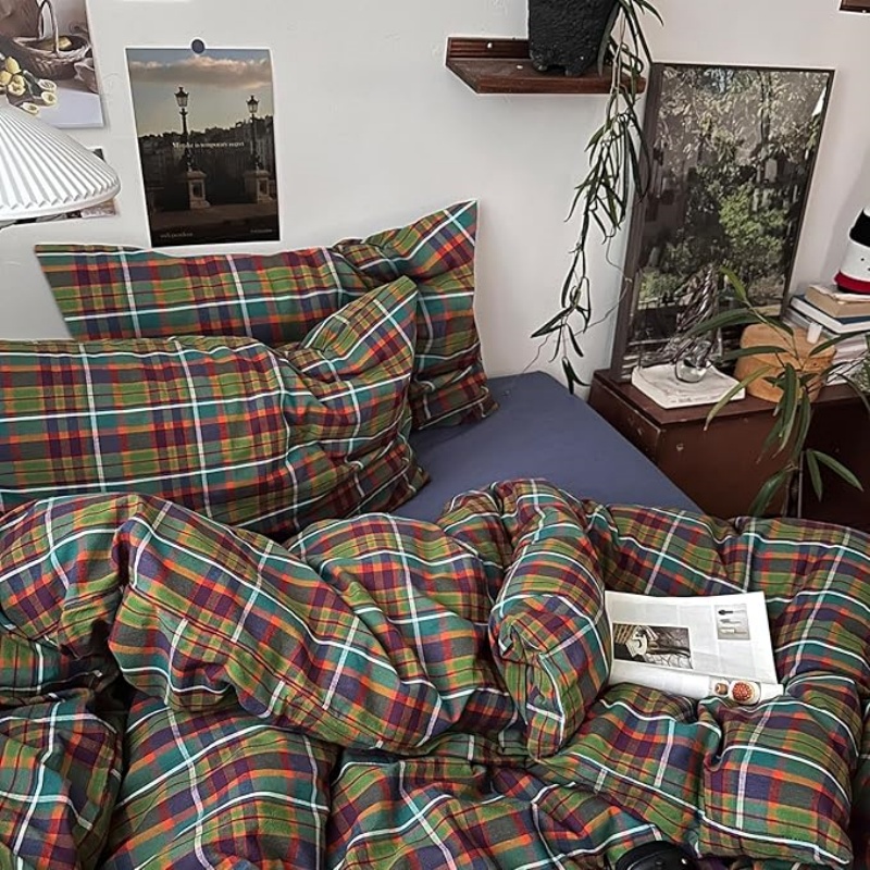 Buffalo Plaid Duvet Cover Queen