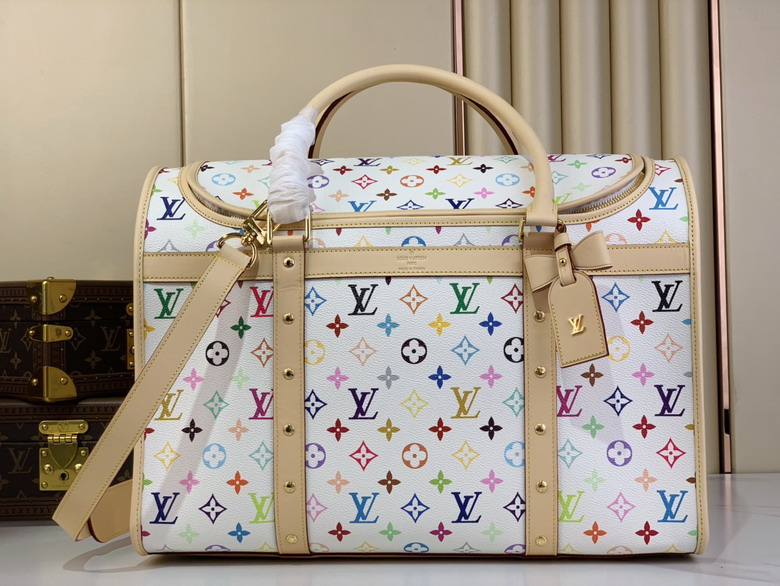 LV DOG CARRIER Pet bag 44x32x23cm（Multiple colors）