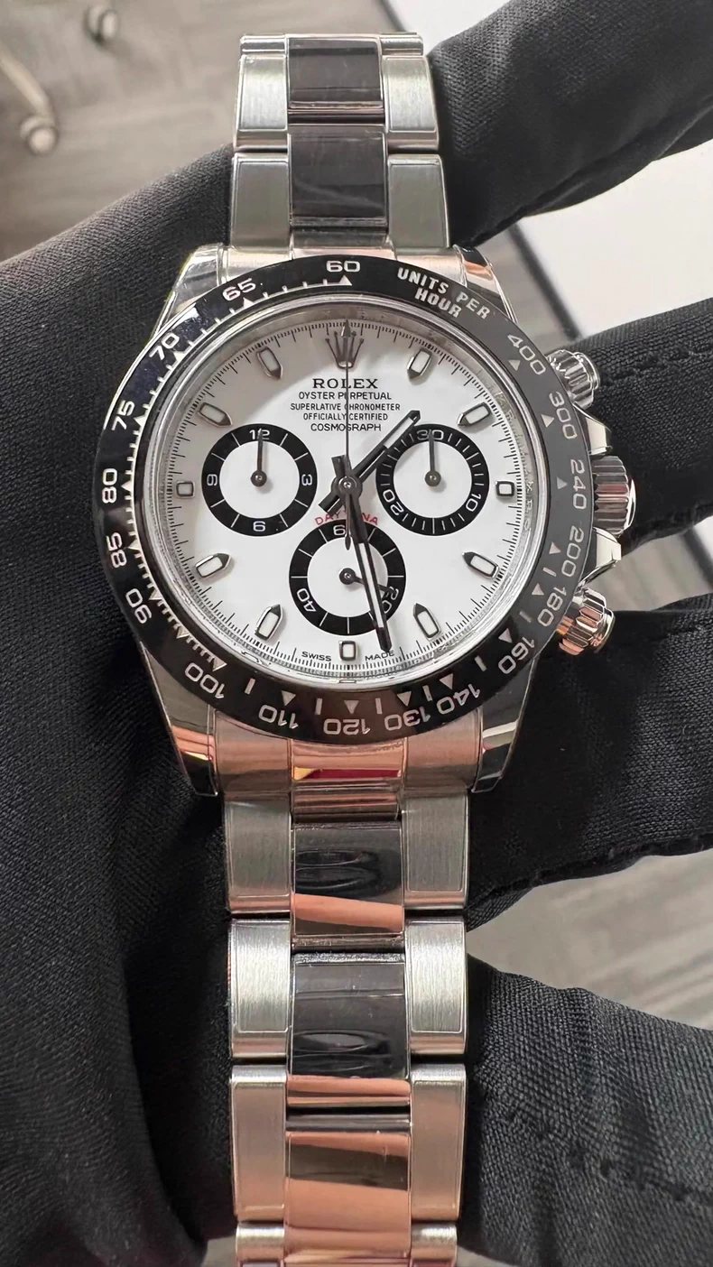 Rolex Daytona PANDA White Dial 40mm 116500LN-0001