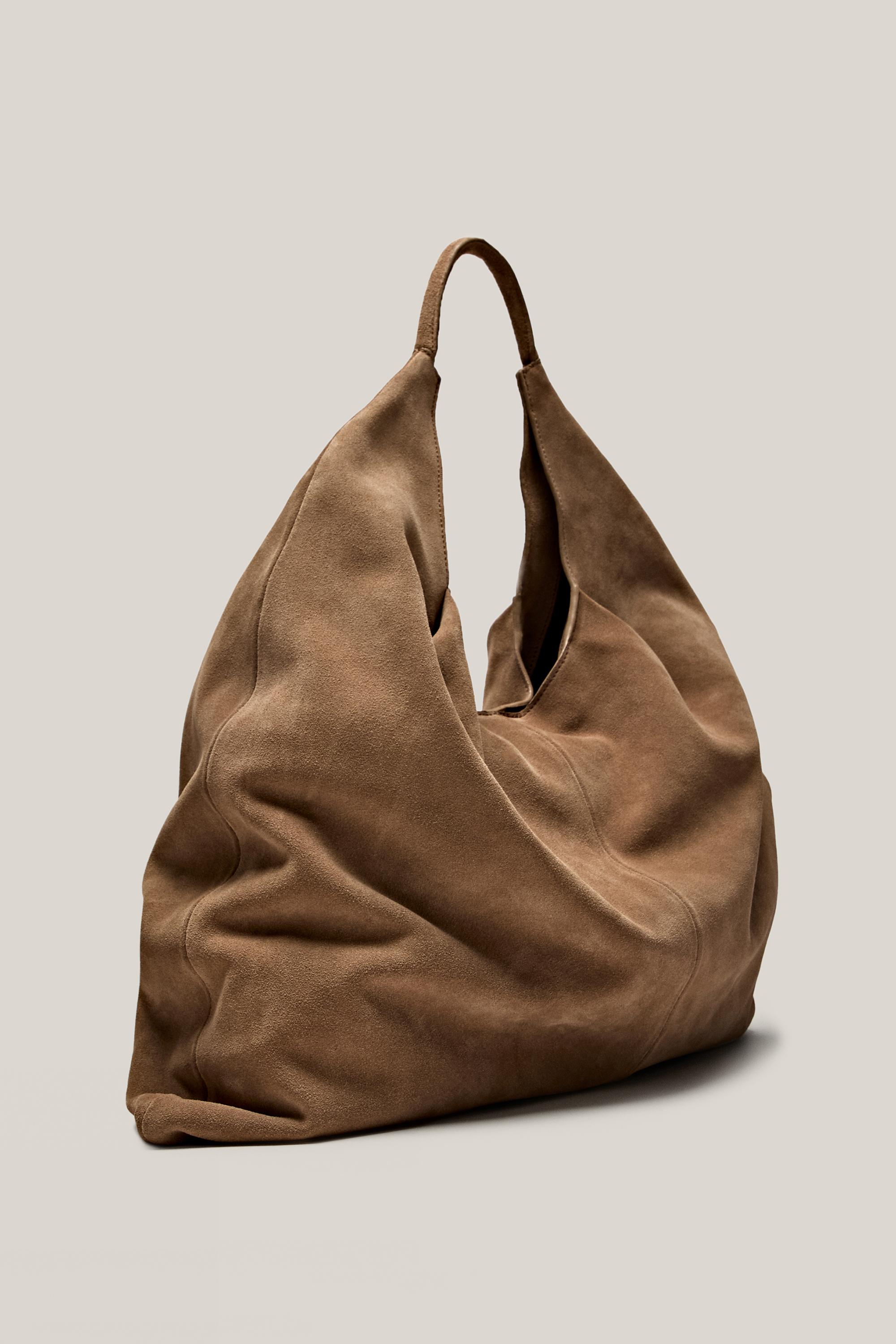 Bolso maxi shopper piel serraje - LIMITED EDITION