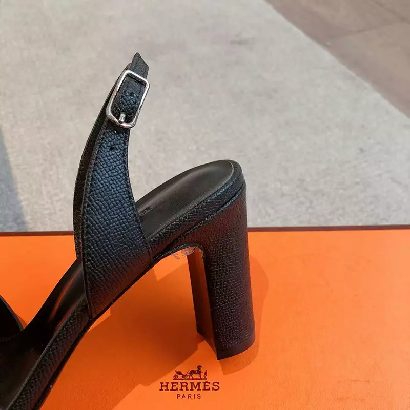 Fashion High Quality Real Leather High Heel Sandals LX-872316
