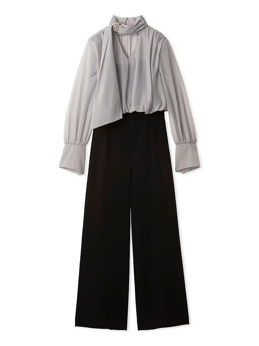 Sheer Bolero All-in-One Dress