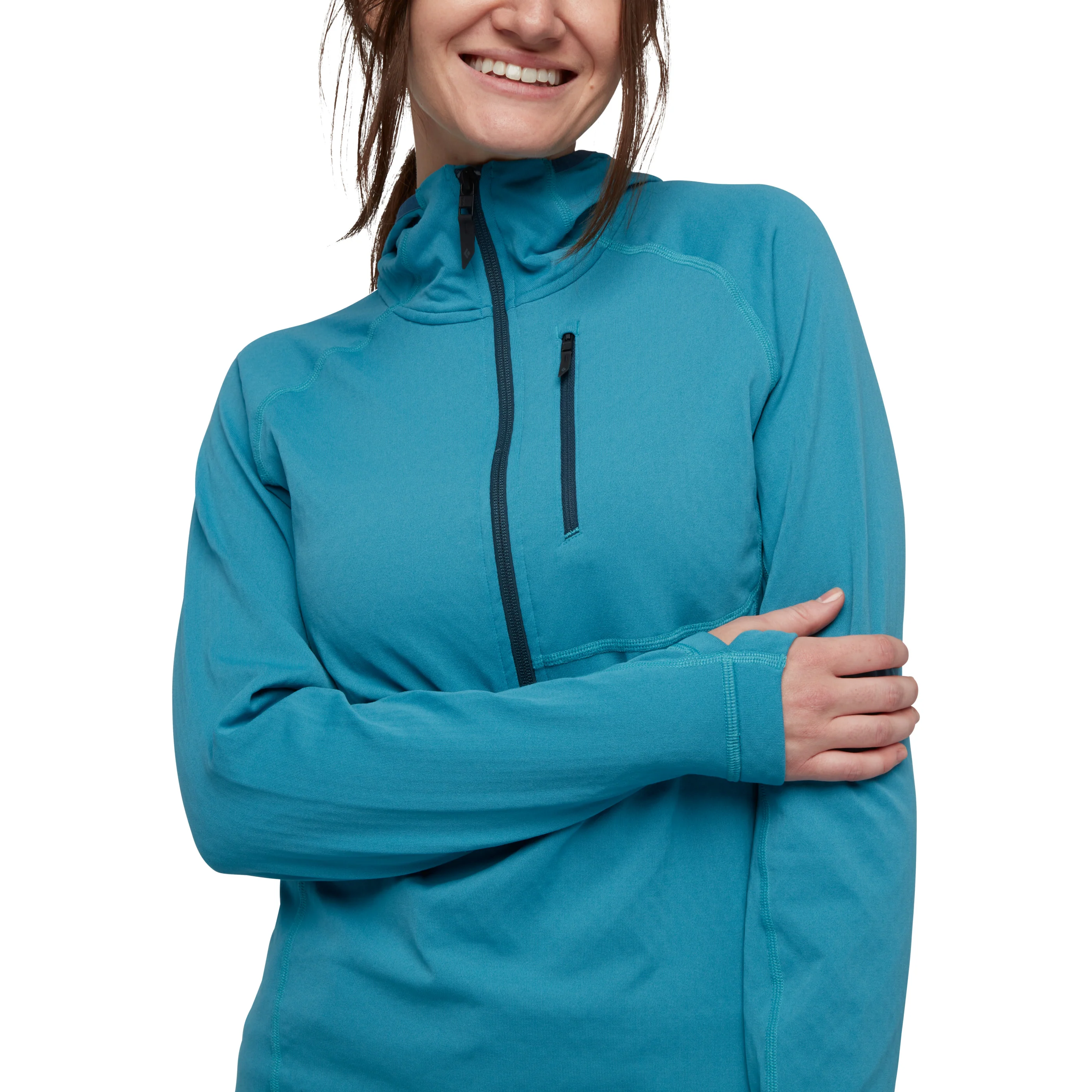 W COEFFICIENT QZ HOODY