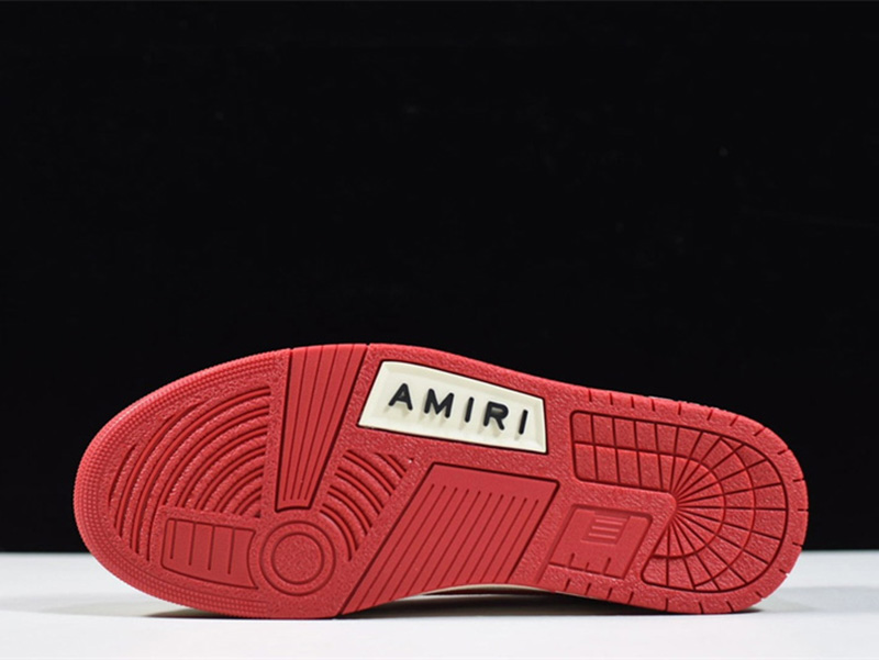 AMR Skel Top Low Red White MFS003-9460