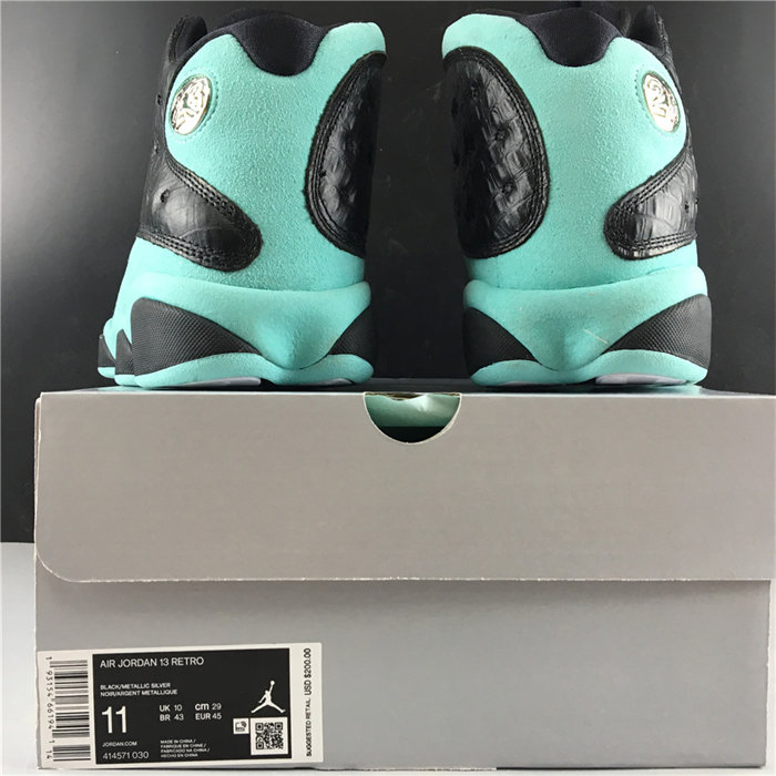 JRD 13 Retro Black Island Green 414571-030