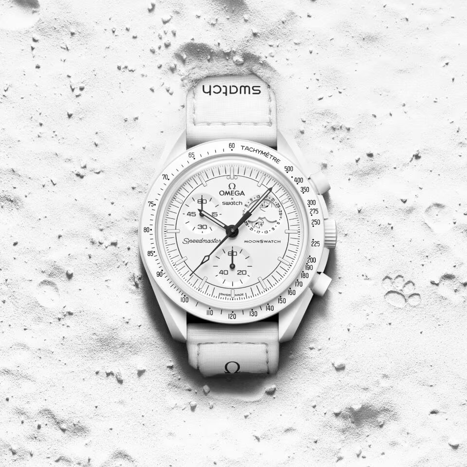 SWATCH x OMEGA 時計 MISSION TO THE MOONPHASE - FULL MOON