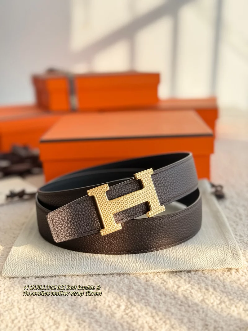 2Colors Wide1.3″ Genuine Leather Reversible Belt PD-6900076