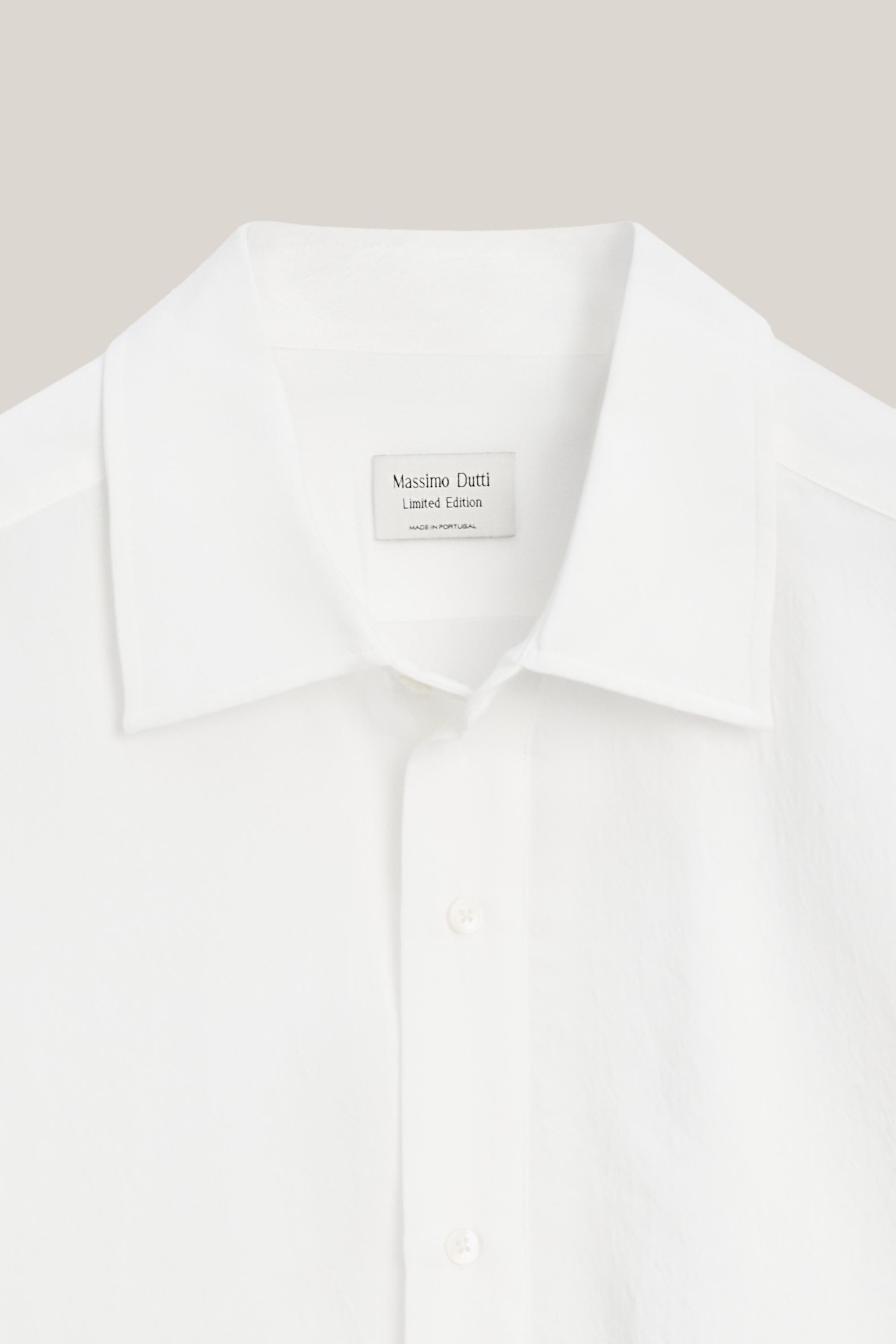 Camisa fluida larga 100% algodón - LIMITED EDITION