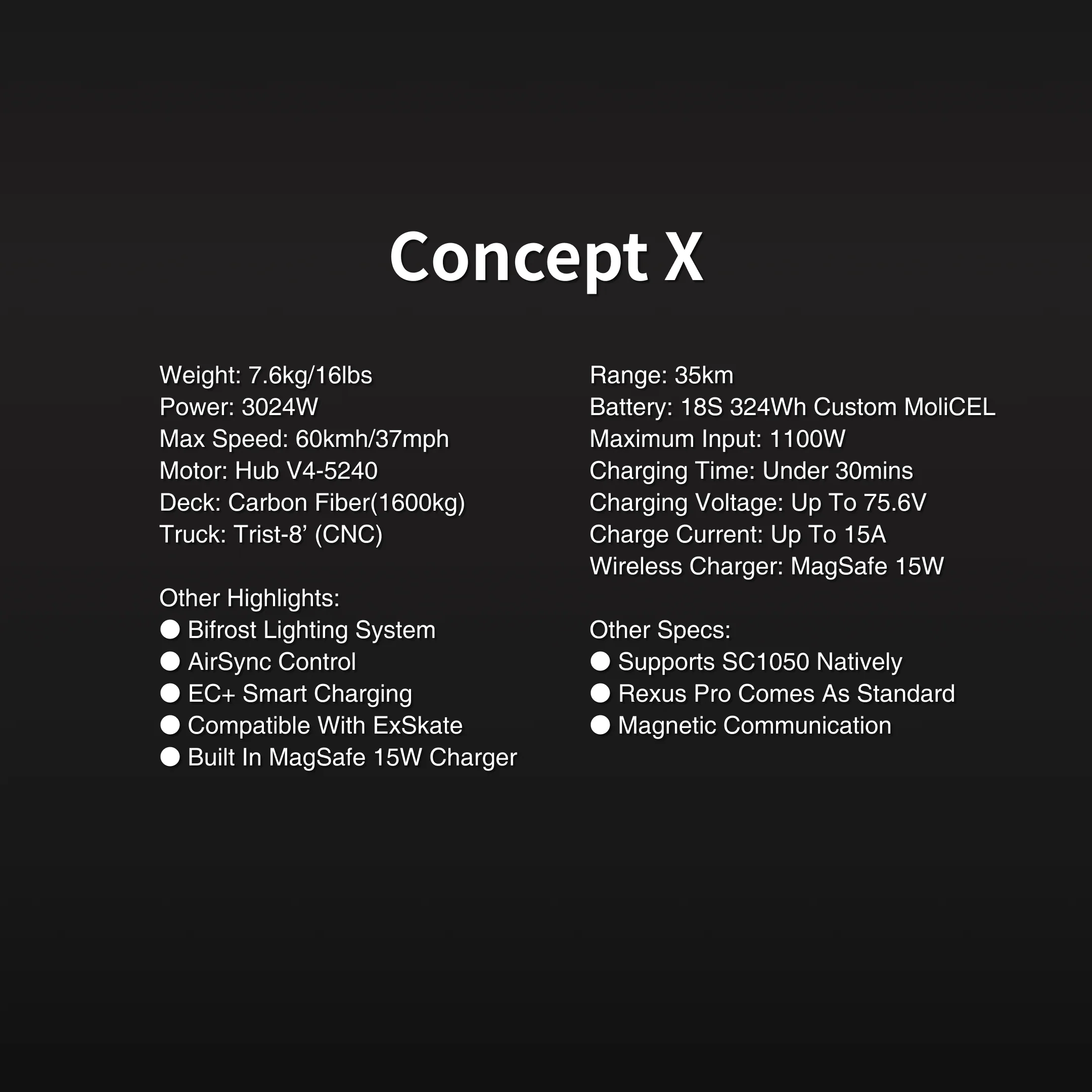 Exway Concept X (Pre-Order)